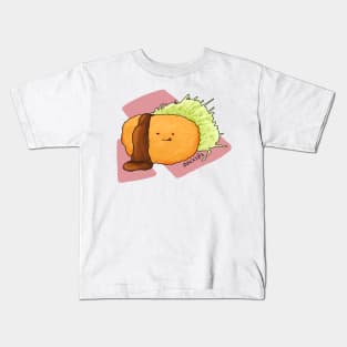 Croquette with sauce and cabbage Kids T-Shirt